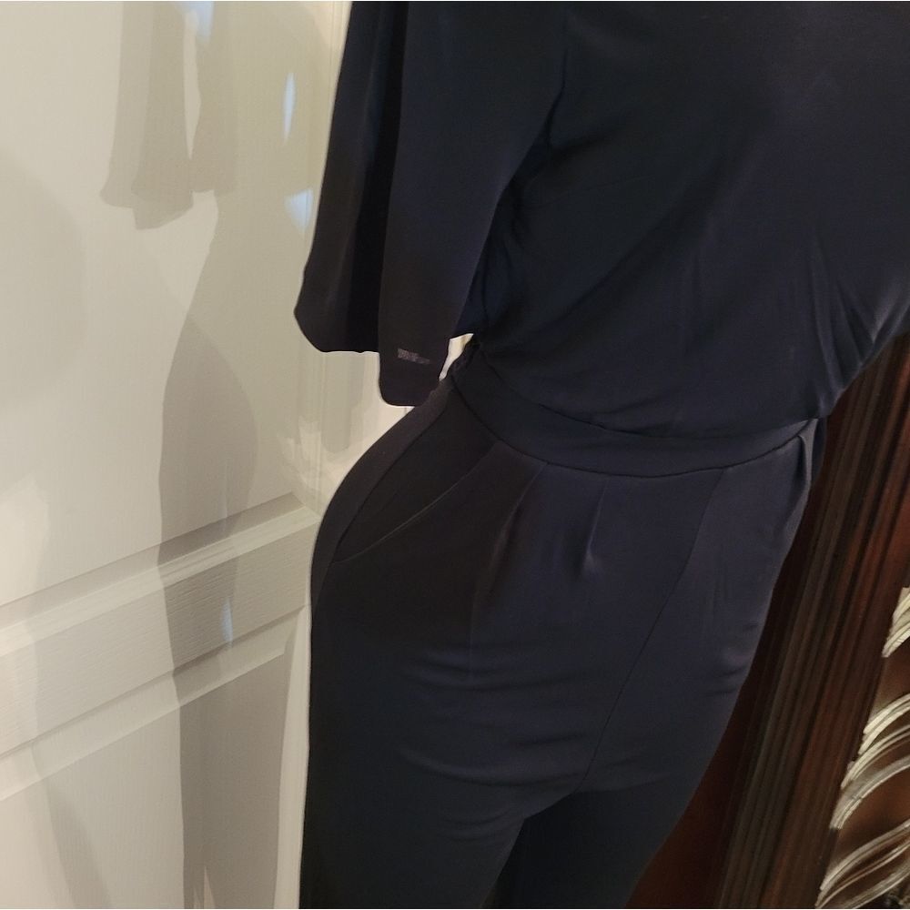 H&M 3/4 SLEEVE LENGTH OPEN BACK WOMEN"S JUMPSUIT - Picture 4 of 16